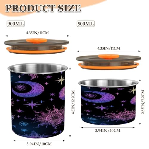 Contenedor Hermético de Acero para Café 17oz miniatura 2