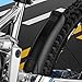 Bike Mud Guard Mountain Bike Mudguard Universal Rear Bicycle Mud Guard Splash Guard with Fastening Straps Road Bike Mudguards Fit 26, 27.5, 29 in Wheel 2Pcs