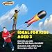 Geospace Hand Held Pump Rocket SR. Size (Single Pump) – Flying Foam Rockets Outdoor Toys for Kids, Boys & Girls – 36
