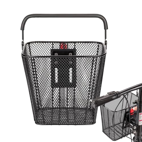 Panier de scooter électrique de cyclisme urbain amovible pour guidon