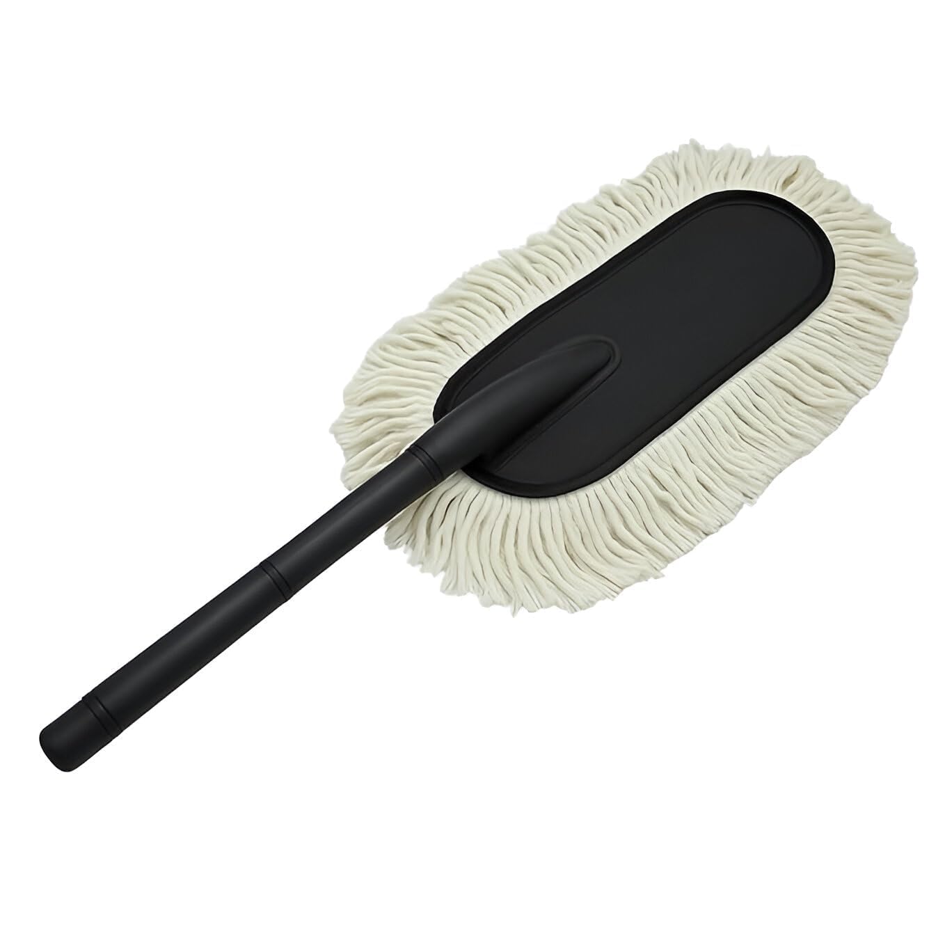 Super-Soft Microfiber Car Duster Brush with Detachable Handle| Strong Absorption, Scratch-Free Cleaning Tool for Wet & Dry Dusting/Polishing/Washing for Bike, Car, Truck, Office, Kitchen-image-24