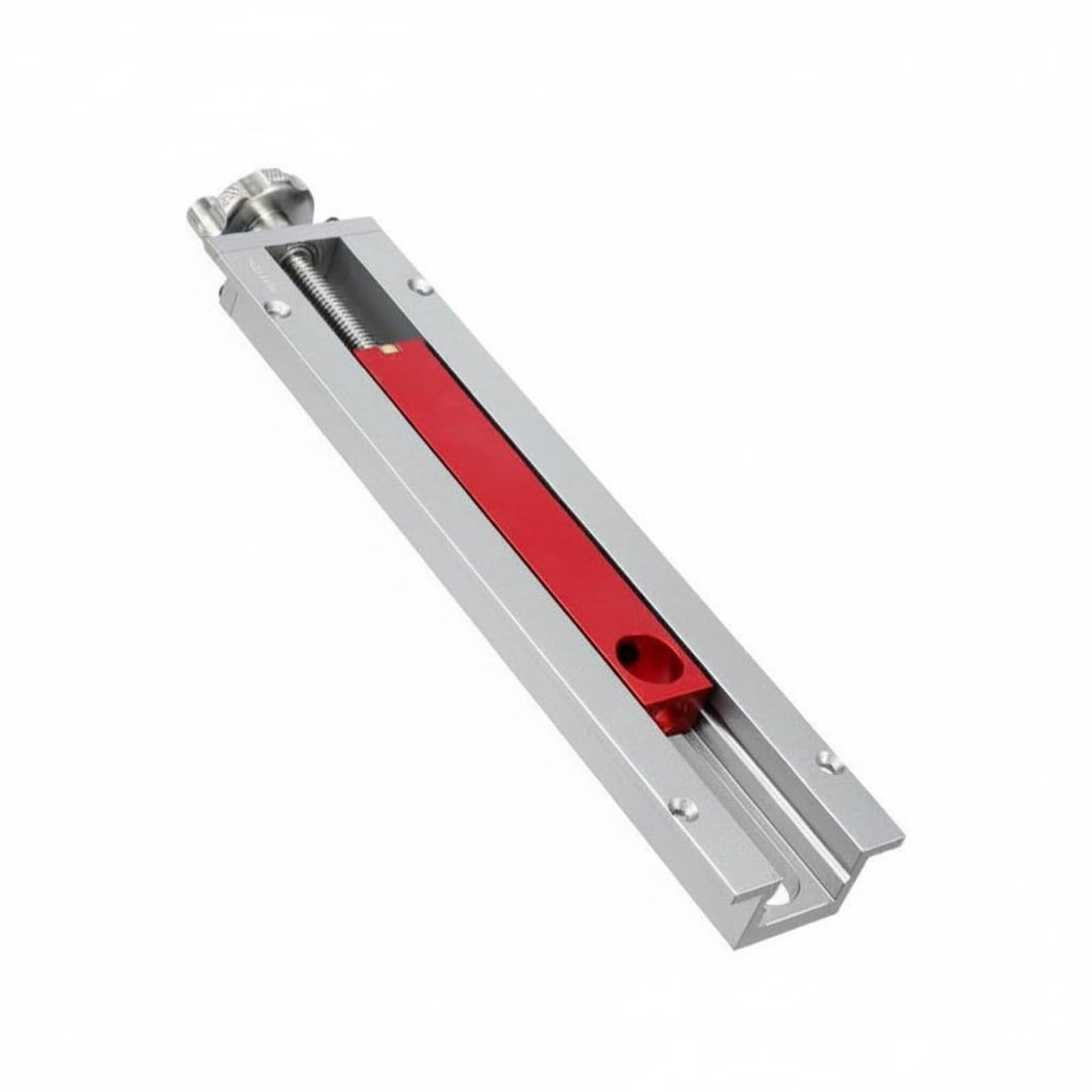 Sharplace de Banco para Carpintería Abrazadera de Mesa Tornillo de Cola Empotrado a Ras Mecanismo Preciso Aleación de Aluminio Adecuada para Ahorro de Espacio en Talleres