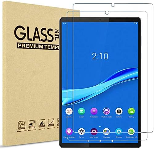 Procase [2 Pack] Lenovo Tab K10 M10 Fhd Plus 10.3 Inch Screen Protector, Tempered Glass Film Guard For (2Nd Gen) 2020 Release
