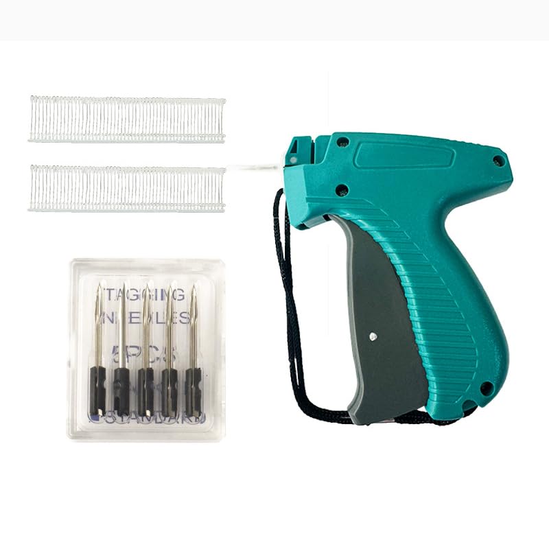 Tagging Gun Kit, Fine Stitch Tagging Gun for Clothing Mini Stitch Gun for Clothes Sewing Quilting Hemming Quick Stitch Tag Gun with 5 Needle, 5000 Micro Fasteners