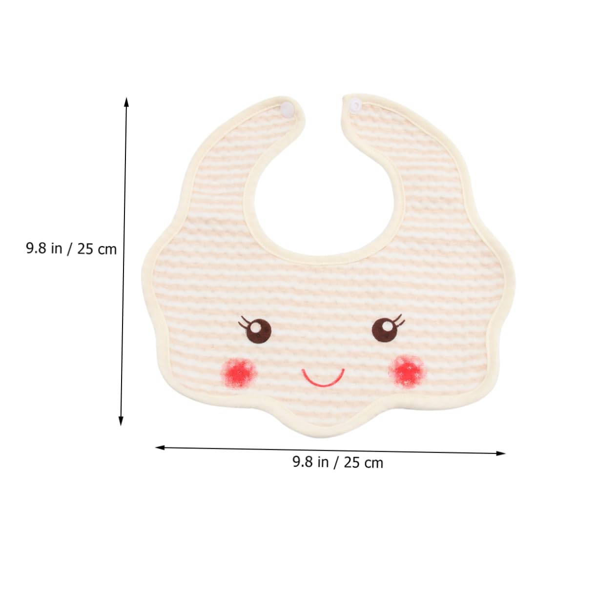 ibasenice 15pièces Bavoirs Coton Imperméables Pour Garçon Fille Bavoir Cartoon Ajustable Et Pratique Couleurs Mélangées