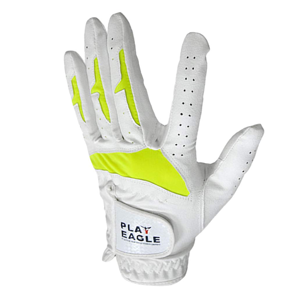 Damen-Golfhandschuhe, rutschfest, Mikrofaser, PU, linke Hand, Größe 20, 10 Stück