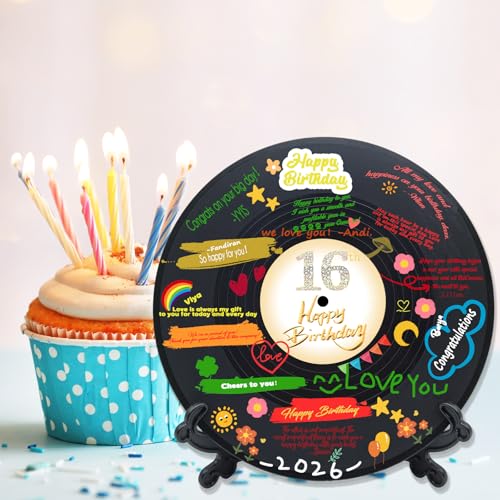 Decoración Vinilo Fiesta 16 Años 11.6"x11.6" miniatura 6