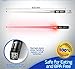 LightSaber Chopsticks Light Up Saber Led (1 Pair, Red)