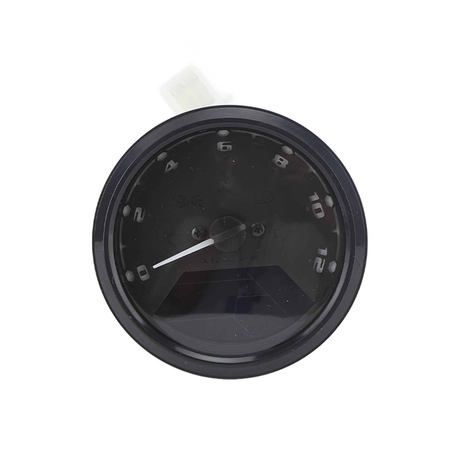 Universal Motorcycle Digital Speedometer Gauge with LED Indicator Light - ABS Material, Waterproof, Multifunctional Odometer, Tachometer & Speedometer with Night Visibility