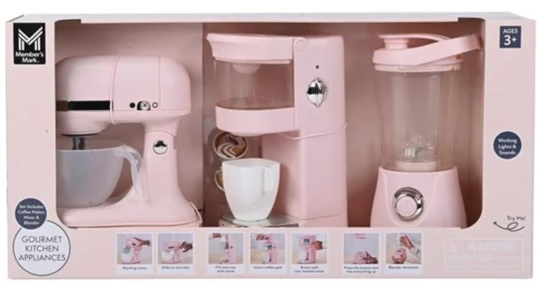 Amazon | MEMBER'S MARK グルメキッチン家電プレイセット 子供用