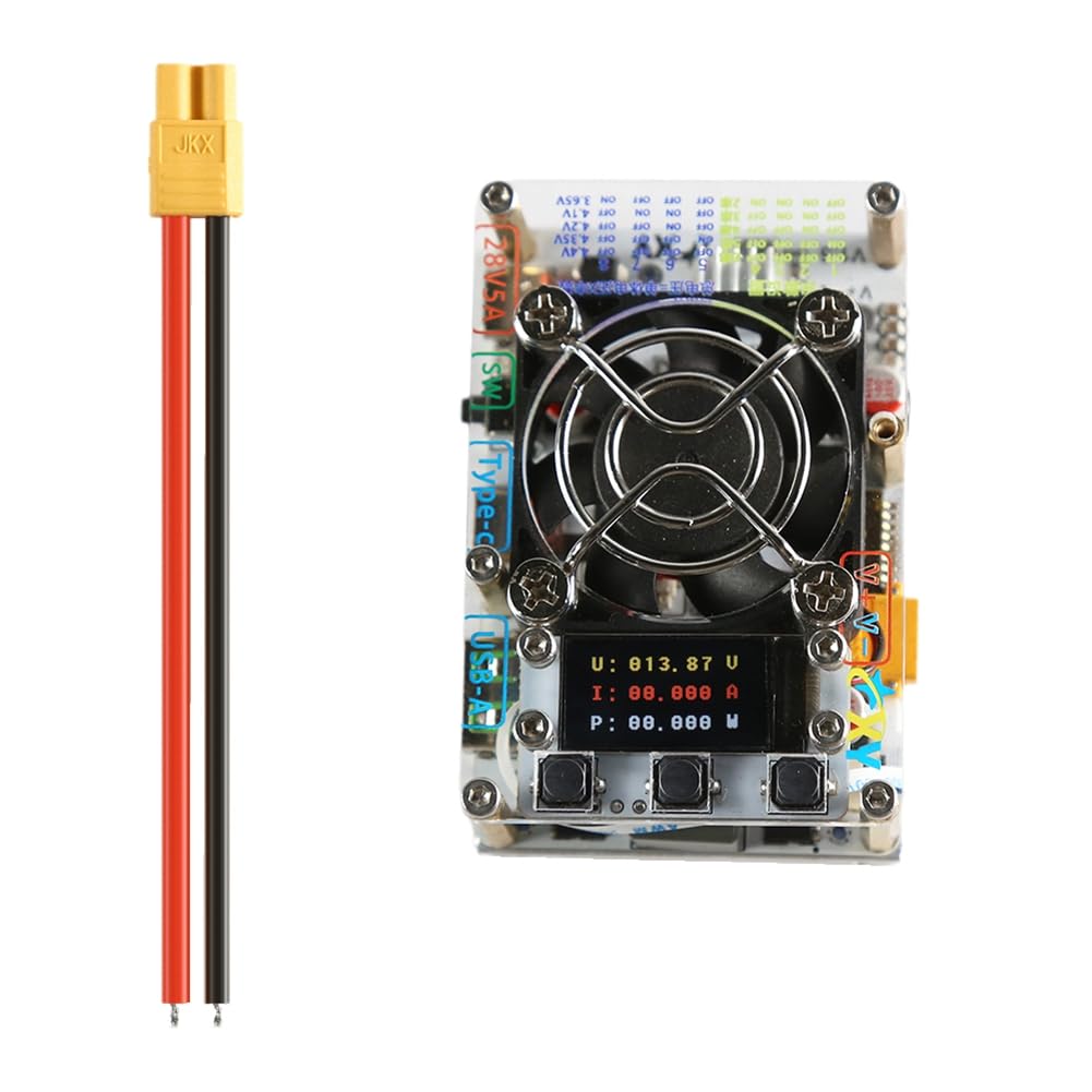 Module de Charge Bidirectionnelle de Carte Mère de Powerbank DIY 6S avec Écran Couleur 0,96 Pouce