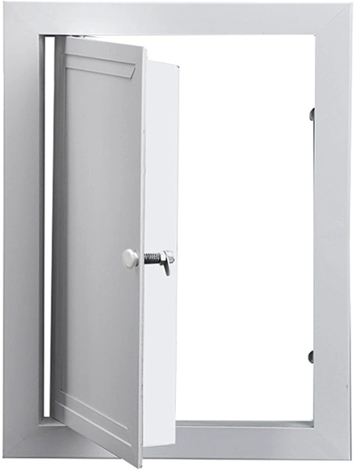 Trappe d'accès en aluminium robuste avec trappe de grenier verrouillable en métal pour plafond