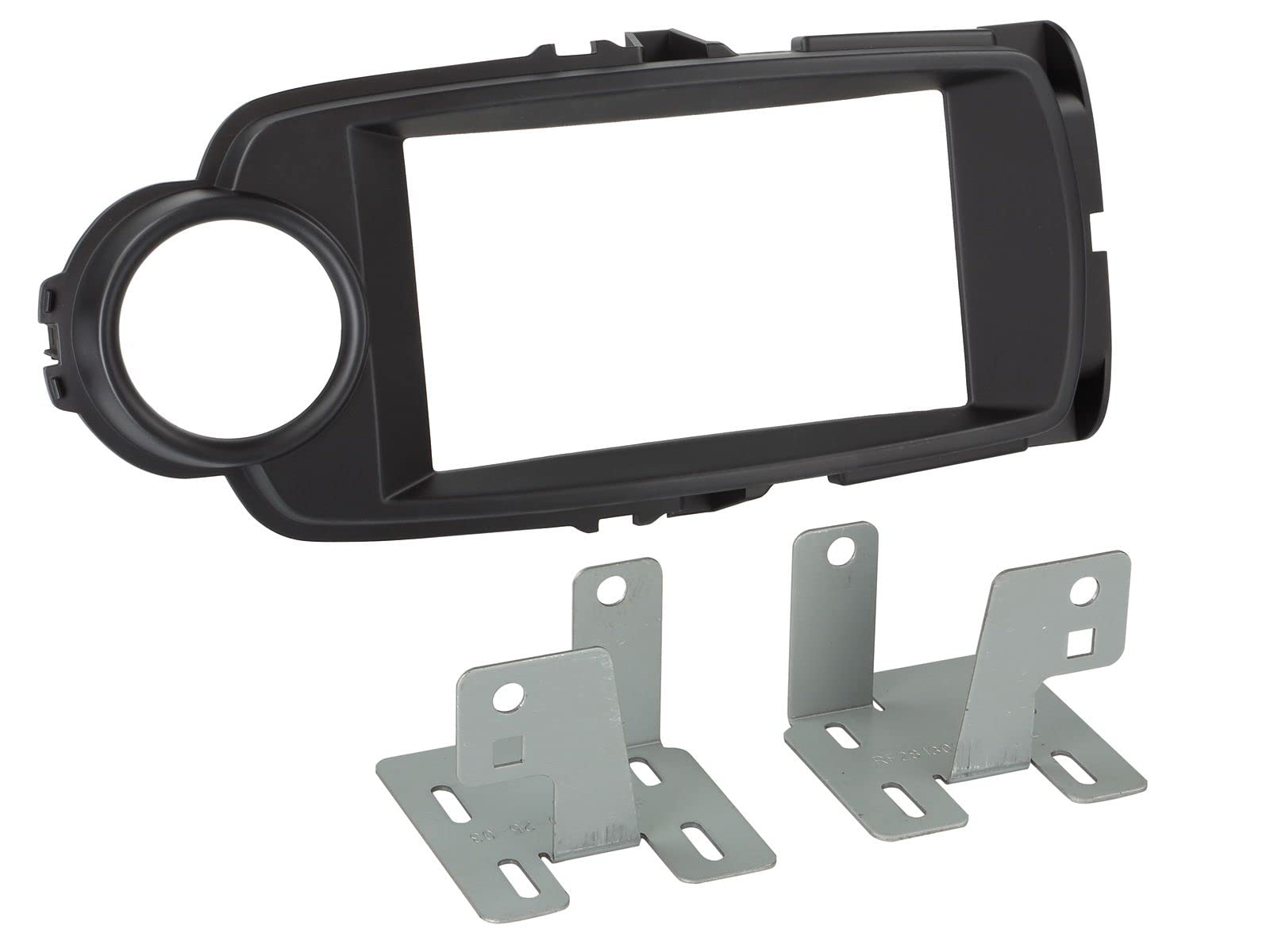 Adaptateur de façade 2-DIN Toyota Yaris 2014 trou console