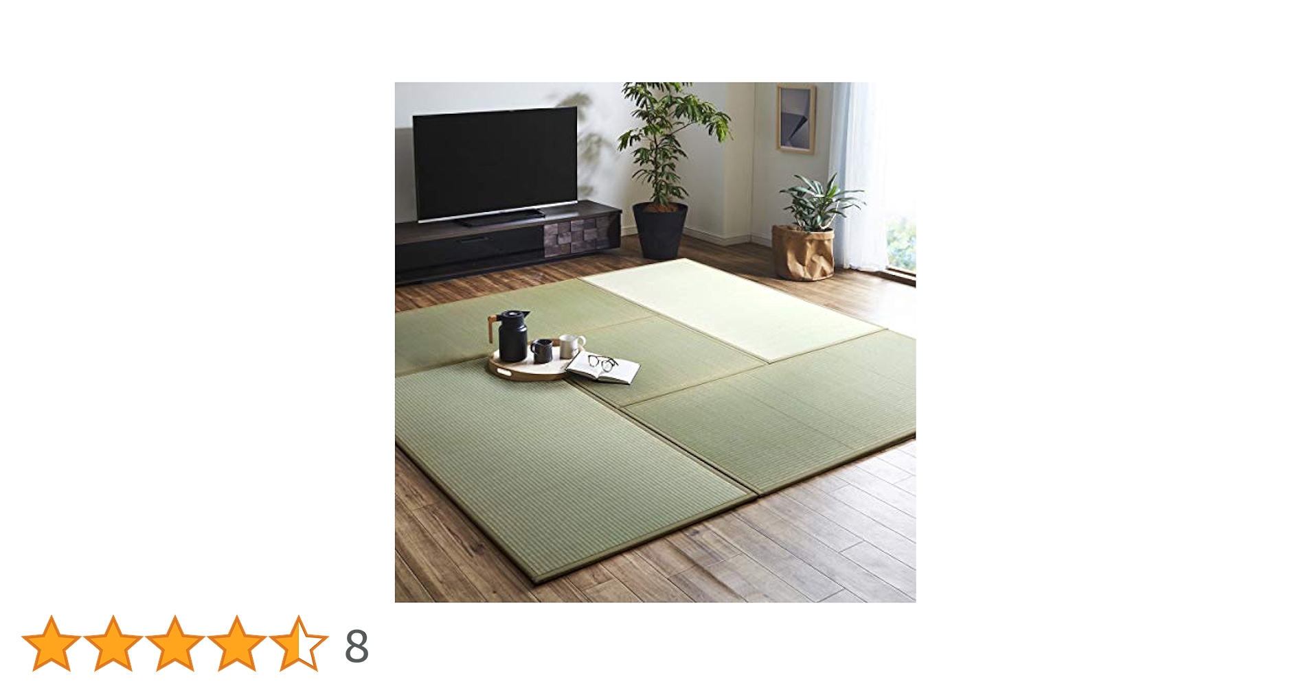Amazon｜国産 い草 置き畳 ユニット畳「 あぐら 4畳半セット 新