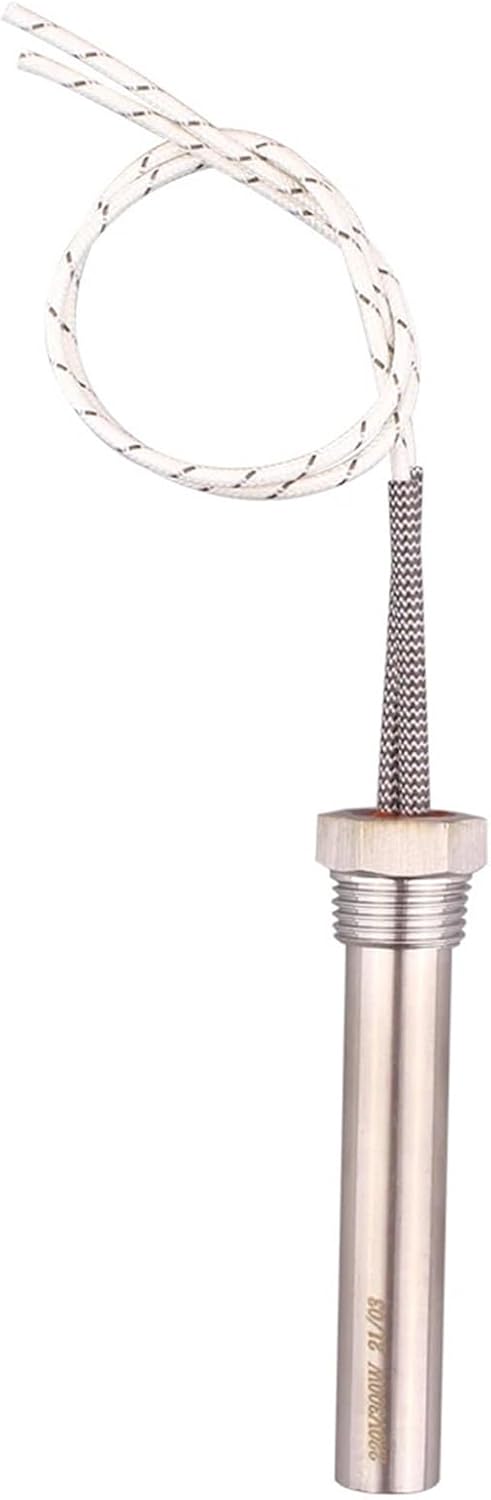 1/2'' Thread DC Cartridge Electric Heating Element 24v 36v 48v 60v 72v 200w/300w/500w/800w/1kw Immersed Water Heater(24V,300w)