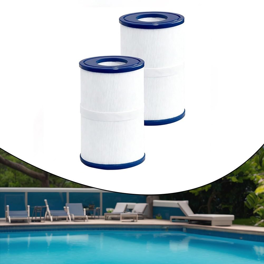 Wkład filtra basenowego do PDM30 FC-9940 461269 kompatybilny z systemami spa i wanny, długość 23-1,9 cm, solidna konstrukcja PU dla skutecznego (2 szt.)