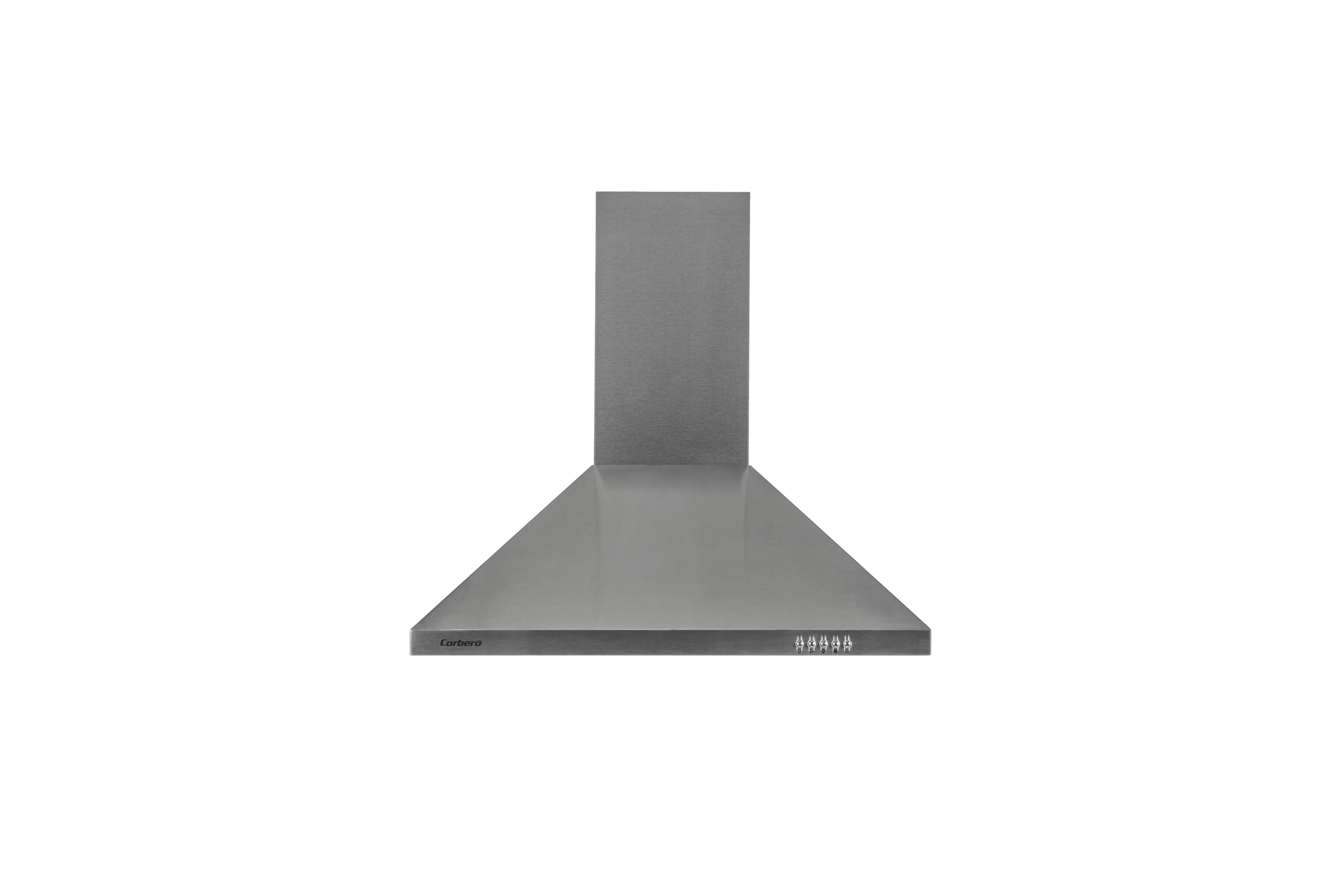 Corberó KURAMATHI760X Okap Kuchenny Piramide Inox 70 cm 621 m³/h 165 W 3 prędkości Filtry Aluminiowe