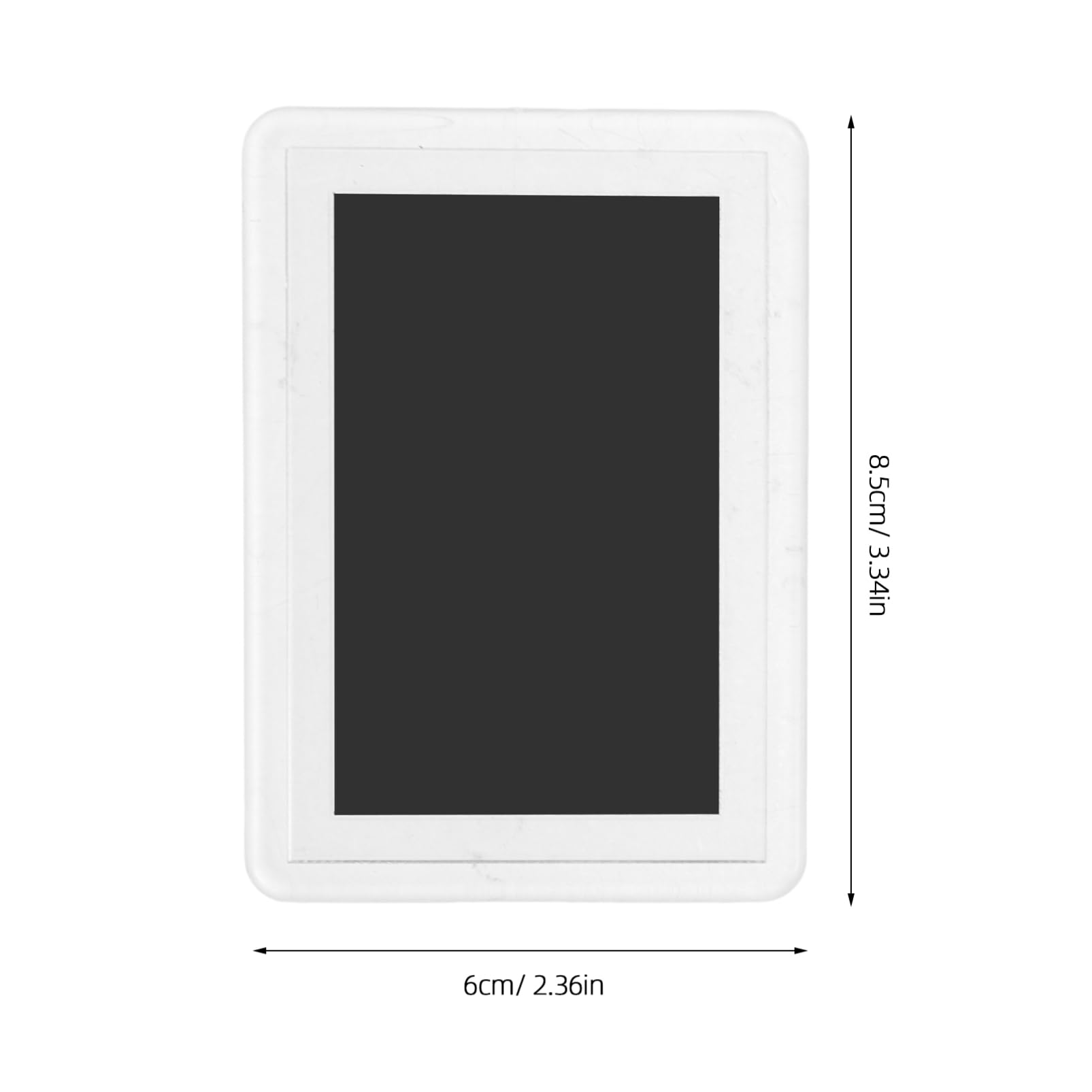 Cabilock 1 Photo Frames for Fridge Insert Style Picture Frames Internal for Living Rooms Bedrooms and Whiteboards Easy Installation No Damage to Surfaces 10pcs