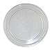 Bandeja giratoria de cristal HQRP de 24,5 cm para microondas GE General Electric, Hamilton Beach, RCA, Sunbeam Oster LG Goldstar Kenmore Haier Emerson, placa de cocina de horno de 9 – 5/8" 245 mm