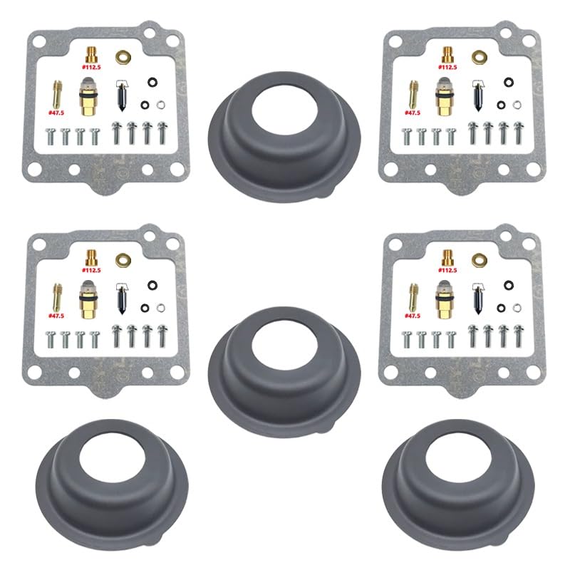 Kit Carburateur BS34 XJ1100 1982 Pièces Restauration 4 Cylindres 1100cc