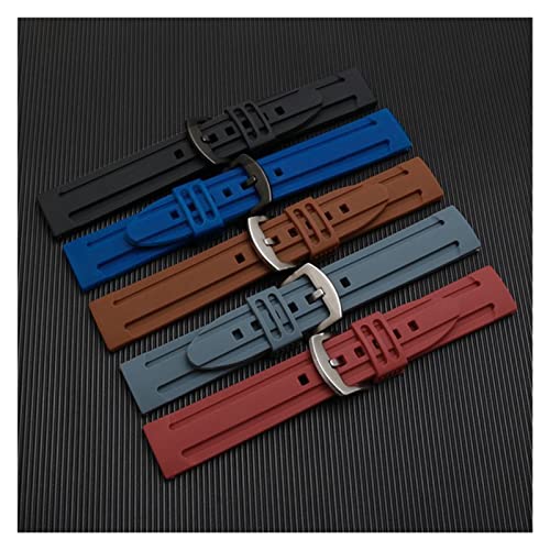 Bracelet de remplacement 22mm élastomère fluoré interchangeable - 5