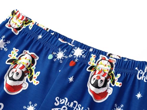 Image of Beezizac Girls Pajamas Cute Print Short /Long Sleeve Pants Set Size 6-18