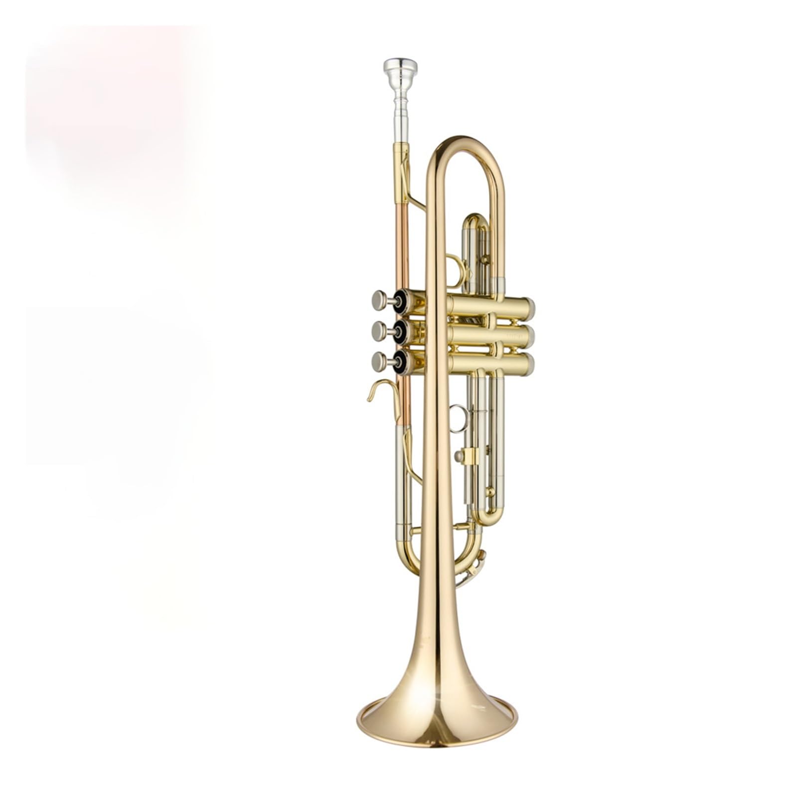 trąbka instrument Profesjonalny Instrument Trąbkowy Dla Początkujących, Poziom Wydajności Dla Dorosłych B, Lakier Płaski W Kolorze Złotym