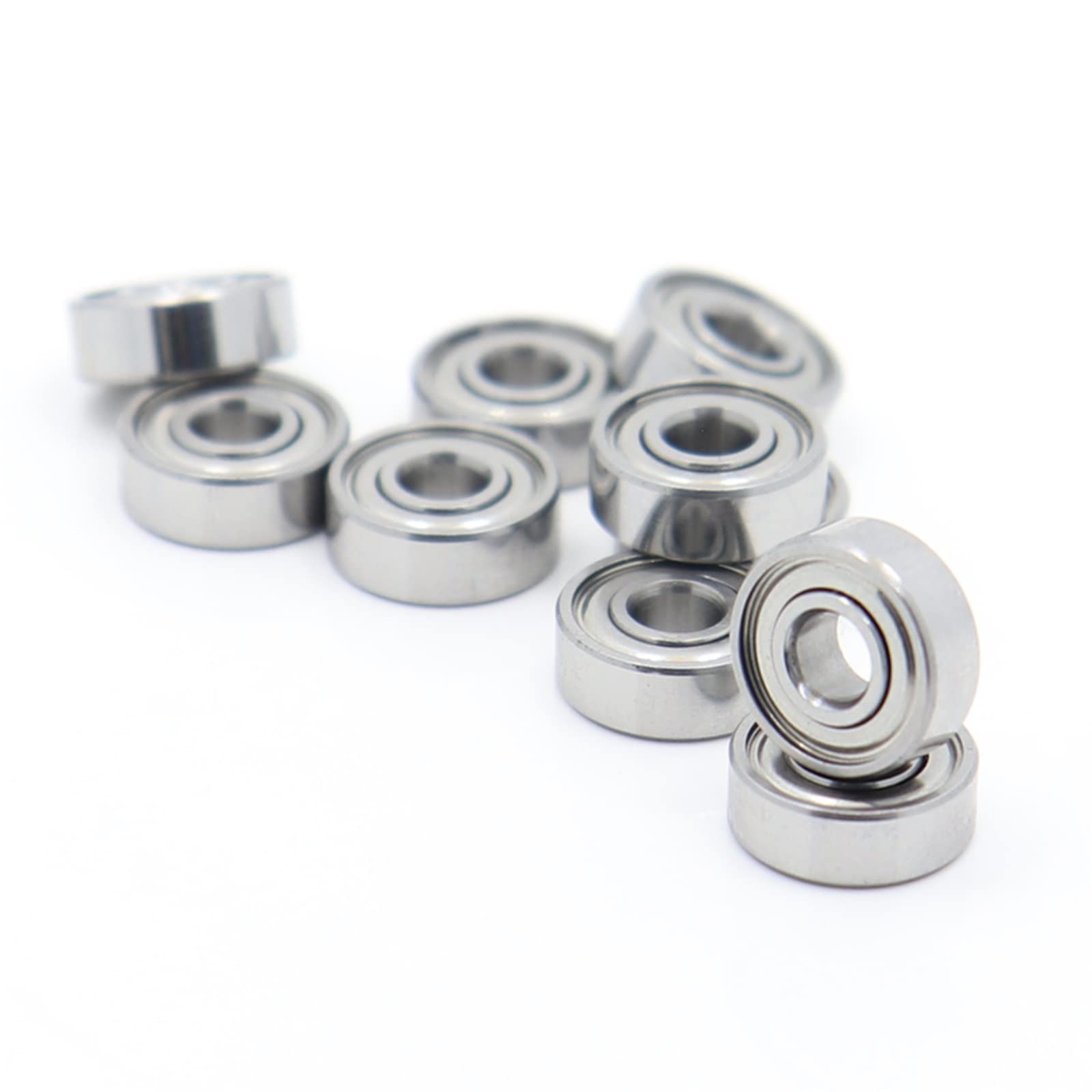 Industrial Bearings S694ZZ portant 4 * 11 * 4mm (10 pièces) ABEC-5 440C rouleau en acier inoxydable S694Z S694 Z ZZ roulements à billes for Ball Bearing Skate Bearings