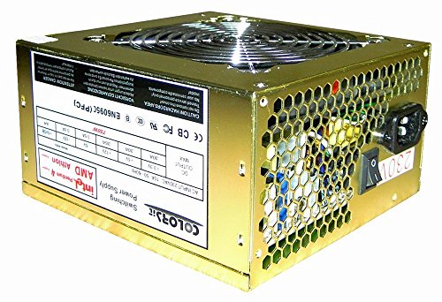 Alimentation 750W silencieuse dorée avec ventilateur processeur 12 cm thermique