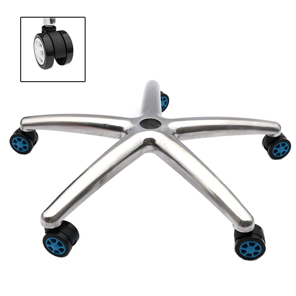 アルミ オフィスチェアアクセサリーアルミ合金チェアベースフットスイベルオフィスチェアベース デザインス