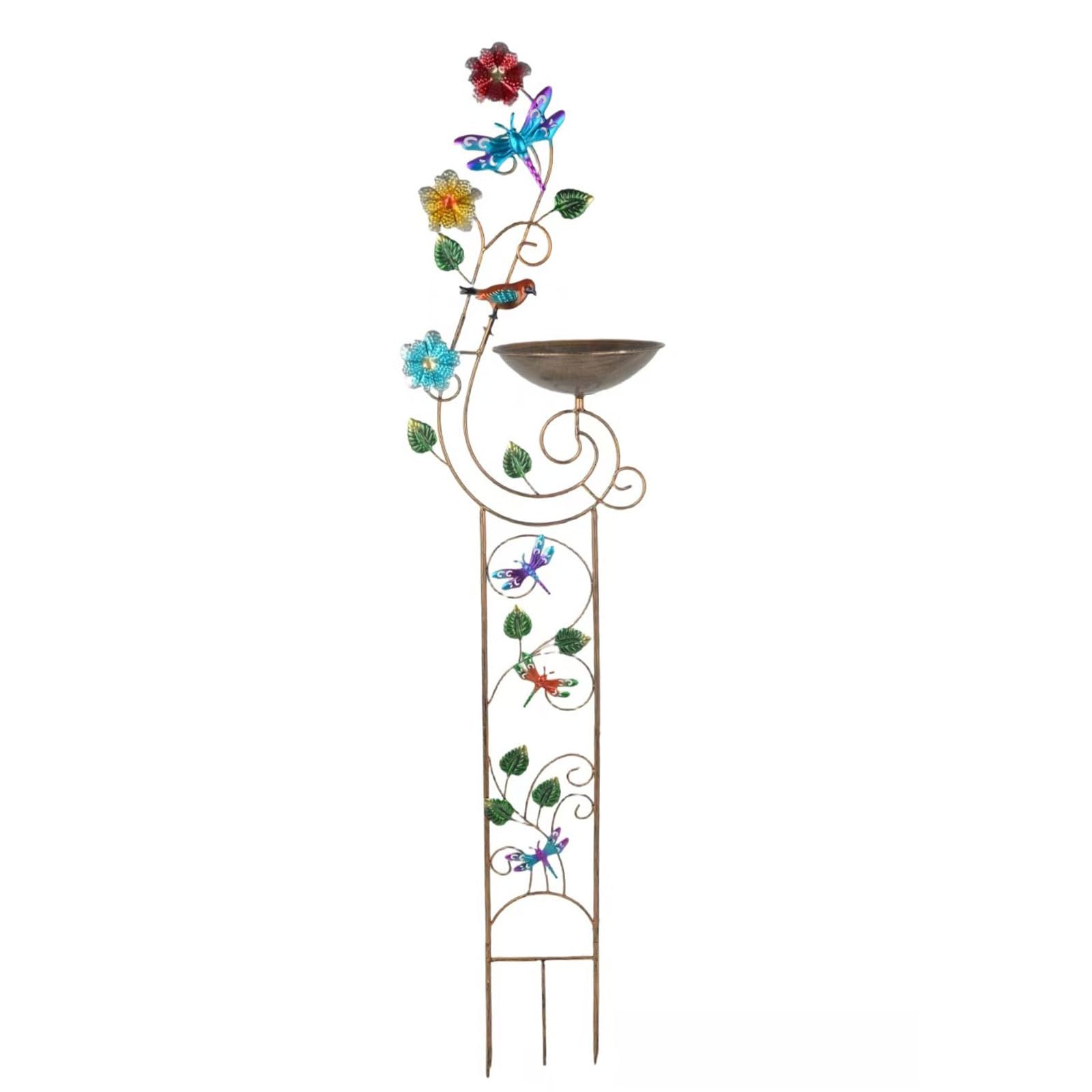 Soporte de hierro a prueba de oxidación para plantas de jardín y enredaderas de exterior
