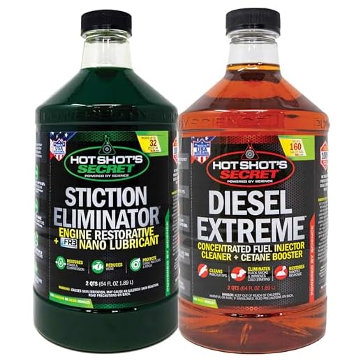 Hot Shot's Secret - DDD Diesel Duo, 2qt STICTION Eliminator and 2qt Diesel Extreme