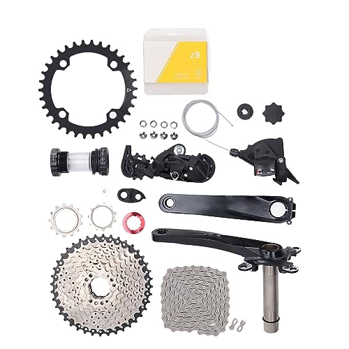 Topyond 9-Speed Bike Cassette and Derailleur Set
