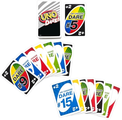 Image of Classic Card Game - 112 Colorful Cards | Fun Family & Party Game | 2-10 Players | Easy to Learn | Ages 7+ | Fast-Paced Colour & Number Matching Game for Kids & Adults (UNO Dare)
