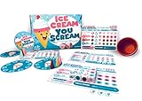 UNCORKED GAMES! Ice Cream You Scream! Family Dice Game Night, Kids Party Game & Gift! Ages 6+