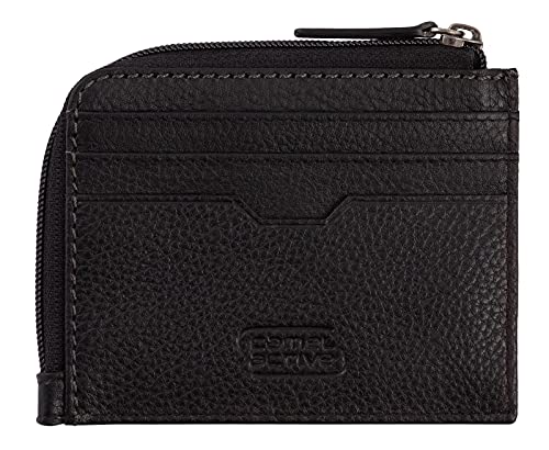 camel active Macau Tarjetero, 10 cm, Negro (Schwarz)