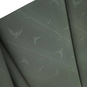 値下げ交渉ＯＫ！作家物 斎藤三才 極上ちりめん 色無地 小紋 蔦 正絹 Ｂ４３４ 値下げ交渉OK！作家物 斎藤三才 極上ちりめん 色無地 小紋 蔦