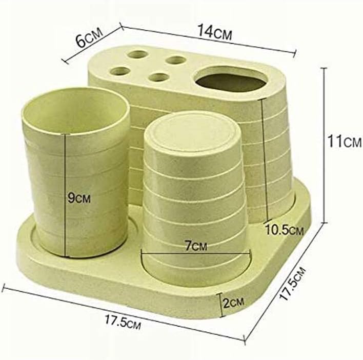 Creative and Simple Toothpaste Toothbrush Holder, Multifunctional Mouthwash Toothbrush Set, Bathroom Household