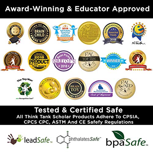 Think Tank Scholar 1St Grade Sight Words Flash Cards (First Grade) Pack - 100+ Dolch & Fry (High Freqency) Sight Word - Learn To Read, Site Words Learning For Kids Ages 5,6,7 & 8, Homeschool/Classroom #TOP3