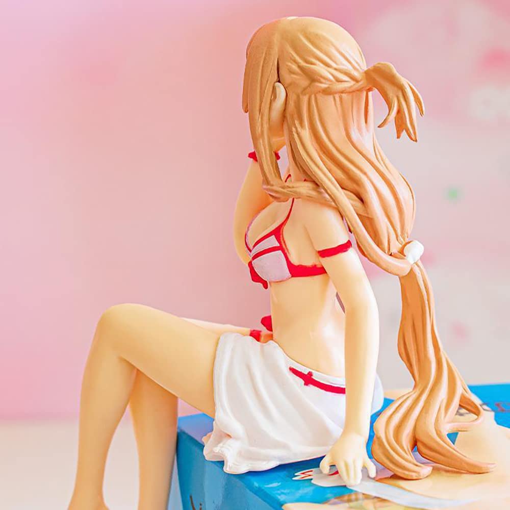 XESAGSNV The Character Of Yuuki Asuna, Sword Art Online, Desktop Decoration, Desktop Decorations, Gifts For Animation Lovers
