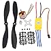 Produktbild Kyrio 1400KV RC bürstenloser Motor A2212 10T mit 30A bürstenlosem ESC-Set 8045 Propellerzubehör Kit Halterung für RC Flugzeug DJI Quadcopter