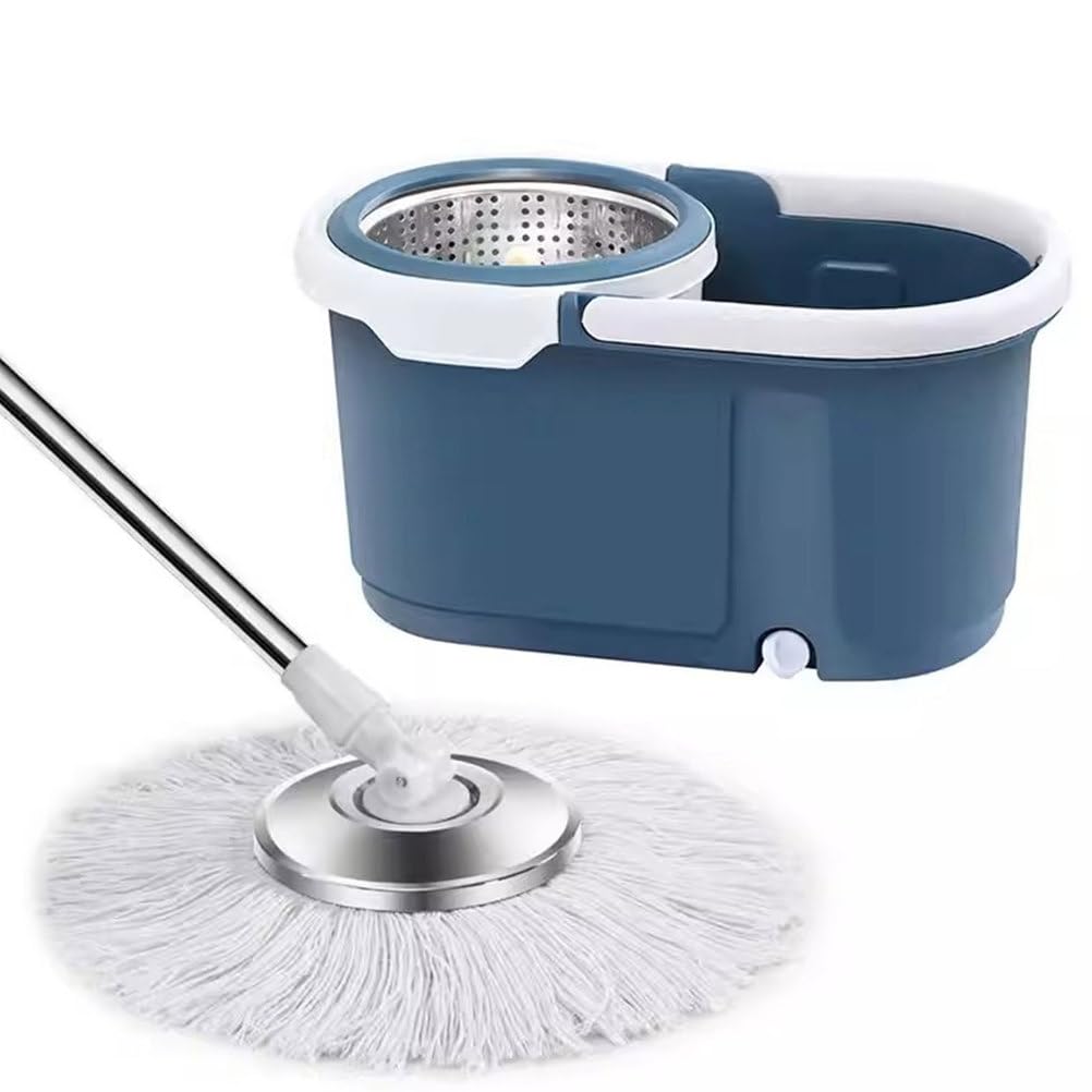 Fregona giratoria con cubo de fácil vaciado para limpiar el hogar de forma rápida y cómoda