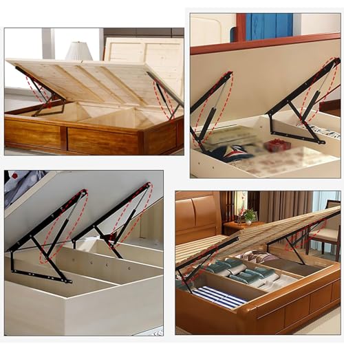 Mecanismo de elevación de cama kit de 2 piezas para sofá y almacenamiento 4