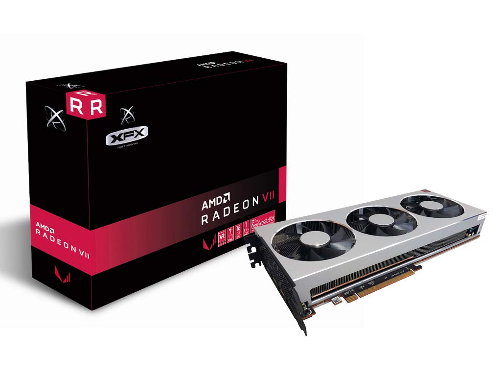 Amazon | XFX AMD Radeon VII 16GB HBM2、1750 MHz ブースト、1801 MHz
