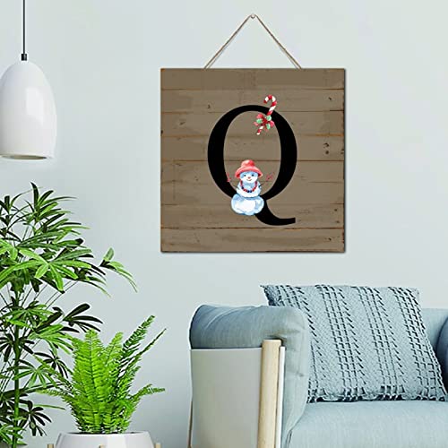 Initiale Q en bois à offrir pour embellir une galerie murale