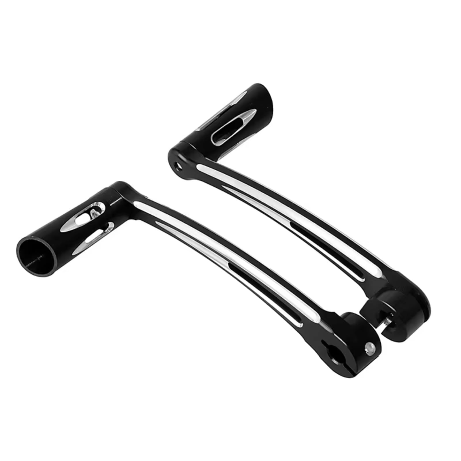 Estribo de para Moto para Touring Electric para Glide 1997-2017 Palanca De Cambios De Motocicleta Accesorios Adecuados Reposapiés Universal para Motocicleta Reposapiés Ajustable Motocicleta