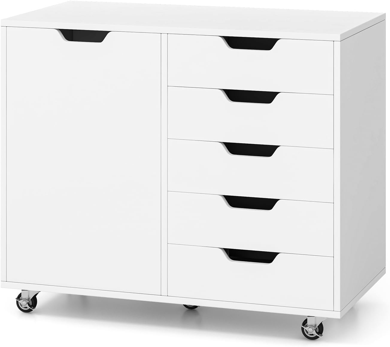 Giantex Lateral File with Shelves 5 Drawer Office