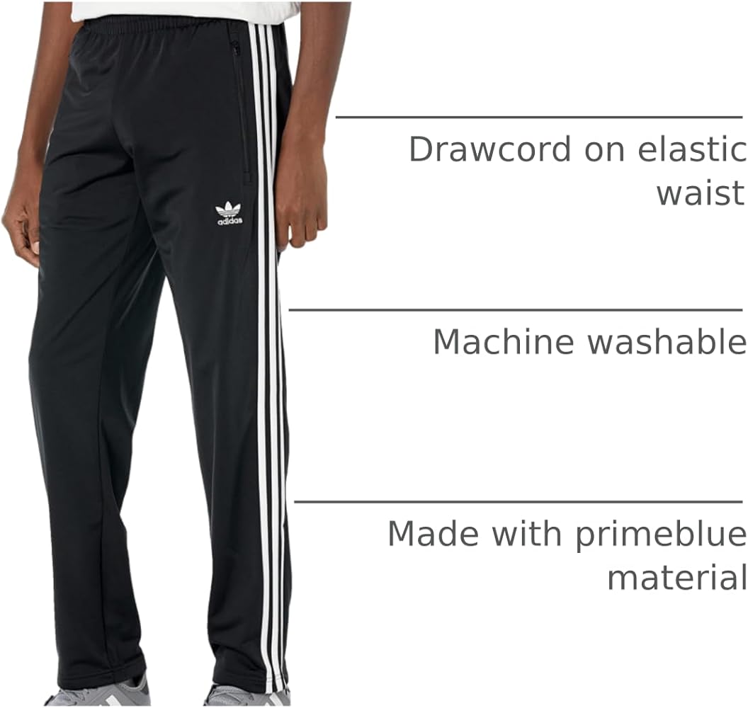 Amazon.com: adidas Originals,mens,Firebird Track Pants,Black