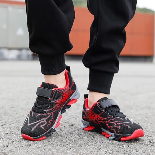 IWIHMIV Kids Shoes Toddler Boys Girls Athletic Running Shoes Casual Walking Shoes Breathable Non Slip Sports Sneakers4