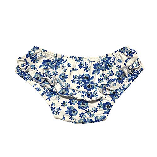 Vestido Bebê Menina Floral com Calcinha e Tiara Manga Curta (M)